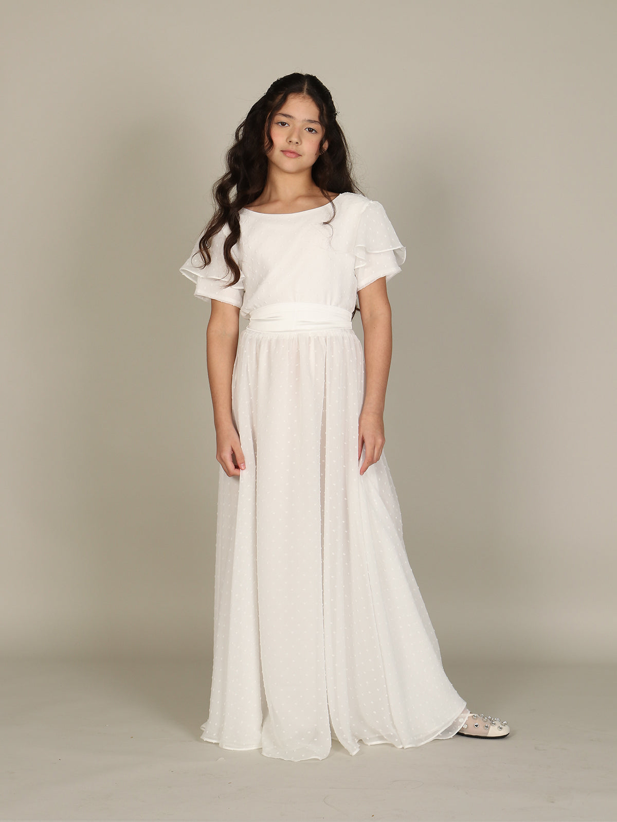 VESTIDO SAFIRA- OPÇÃO TECIDO POÁ
