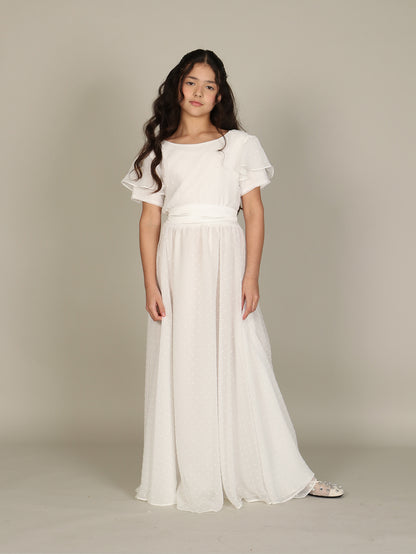 VESTIDO SAFIRA- OPÇÃO TECIDO POÁ