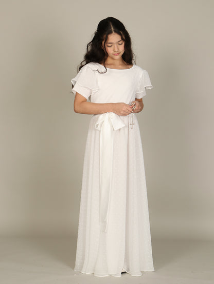 VESTIDO SAFIRA- OPÇÃO TECIDO POÁ