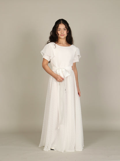 VESTIDO SAFIRA- OPÇÃO TECIDO POÁ