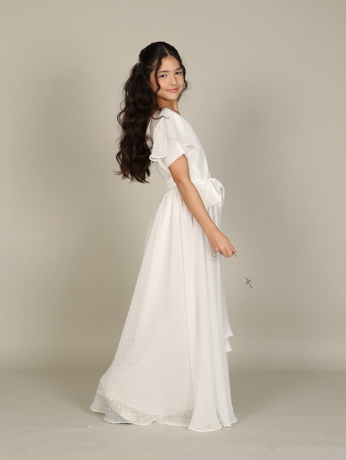 VESTIDO SAFIRA- OPÇÃO TECIDO POÁ